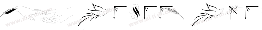 Chansond amour字体转换